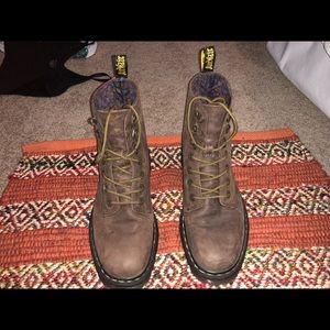Brown Doc Martens!